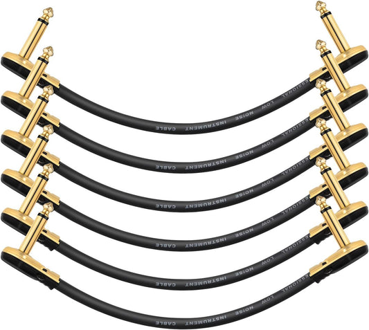Custom 1/4" Pancake Style Guitar Patch Cable