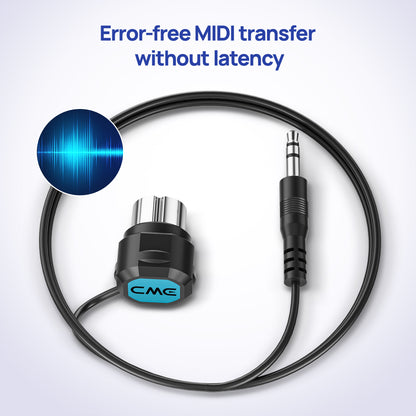 CME - TRS (Straight, 3.5mm, TRS to 5-pin DIN MIDI Cable – 2FT / 60cm