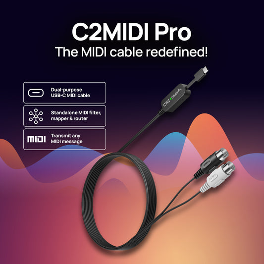 CME - C2MIDI PRO - USB-C MIDI Interface