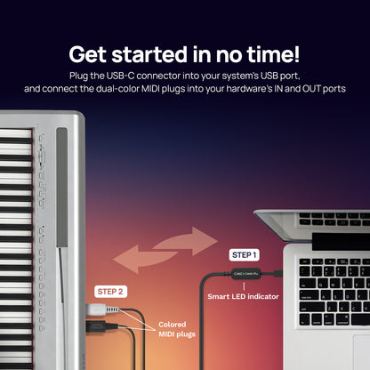 CME - C2MIDI PRO - USB-C MIDI Interface