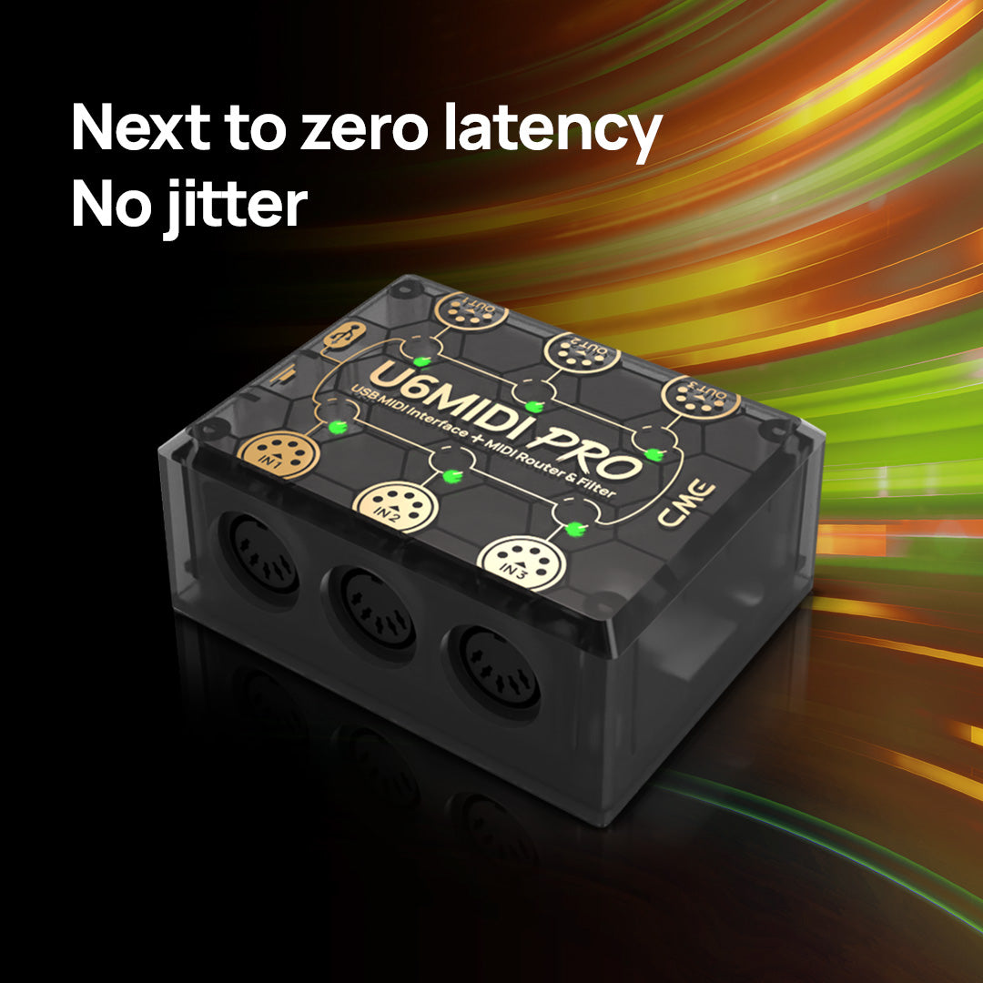 (COMING SOON!) CME - U6MIDI PRO - USB MIDI Interface